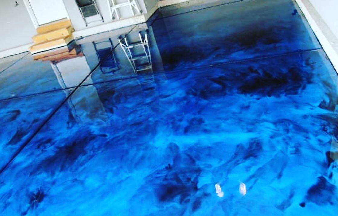 Flawless epoxy coating project