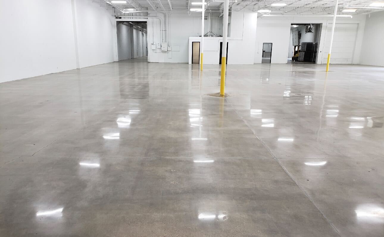 Signature epoxy floor project by Lex Floors